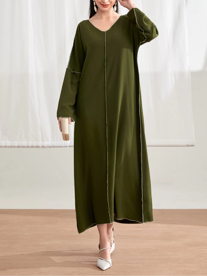SHEIN maxi ruha, zöld