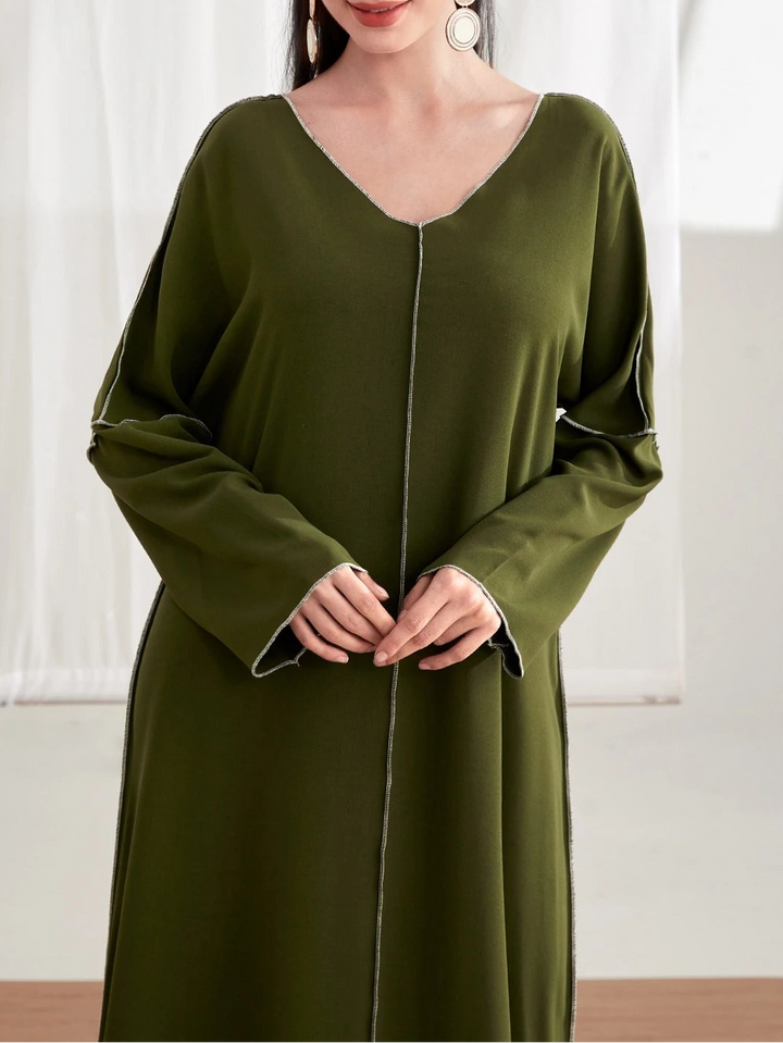 SHEIN maxi ruha, zöld