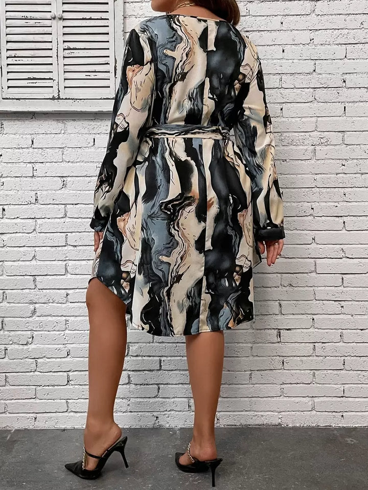 Rochie midi SHEIN, mix culori