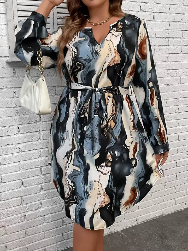 Rochie midi SHEIN, mix culori