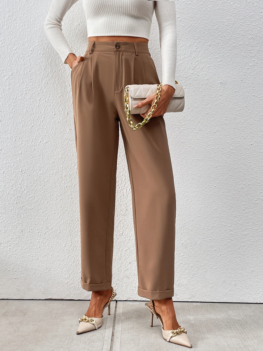 Pantalon SHEIN, bej