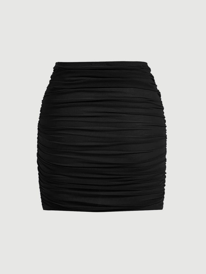 Fustă mini SHEIN, negru