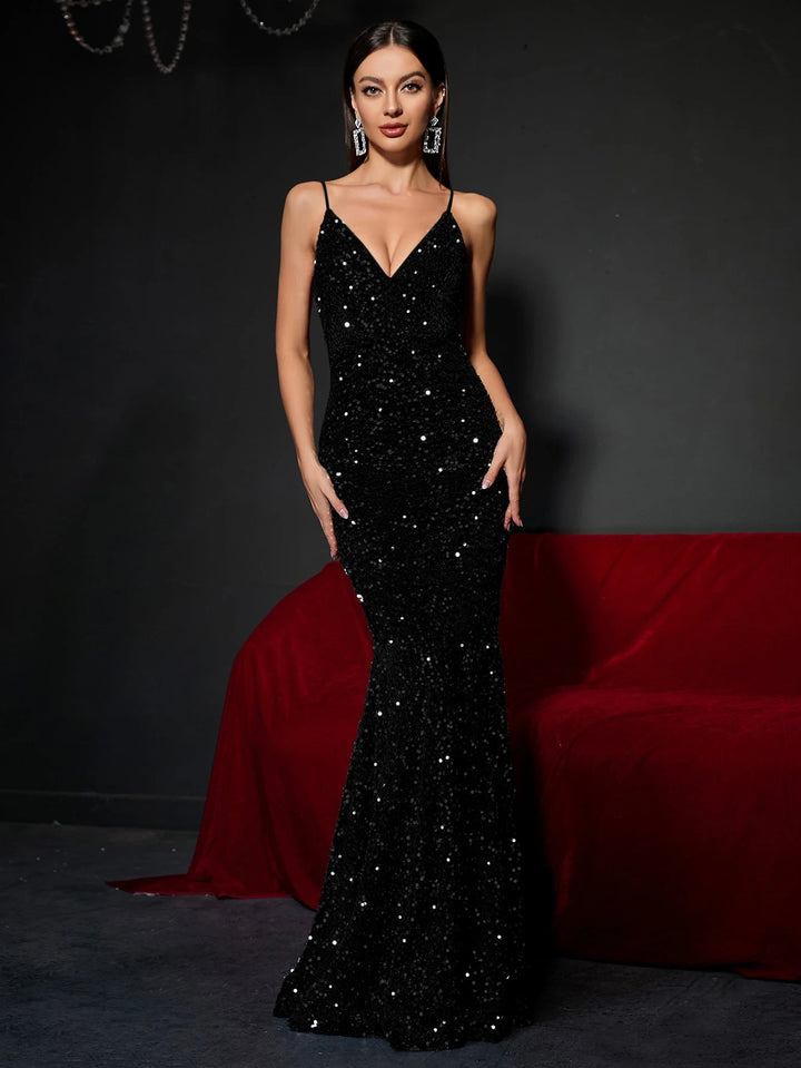 Rochie maxi SHEIN, negru