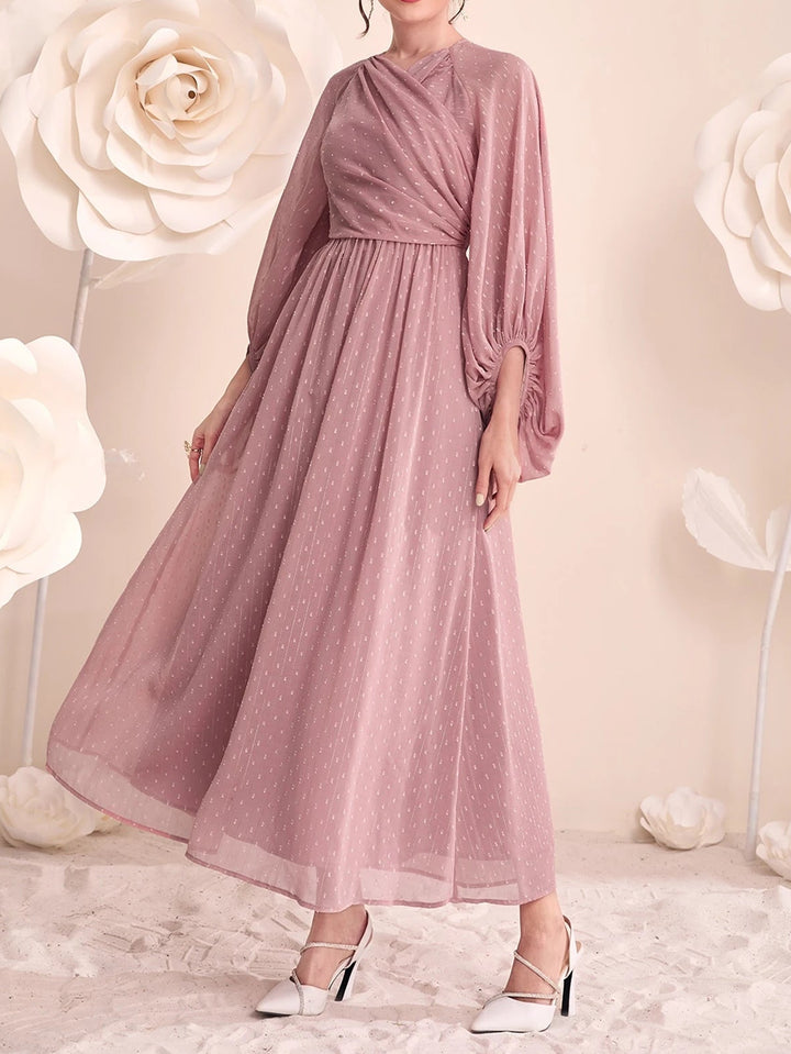 Rochie maxi SHEIN, roz