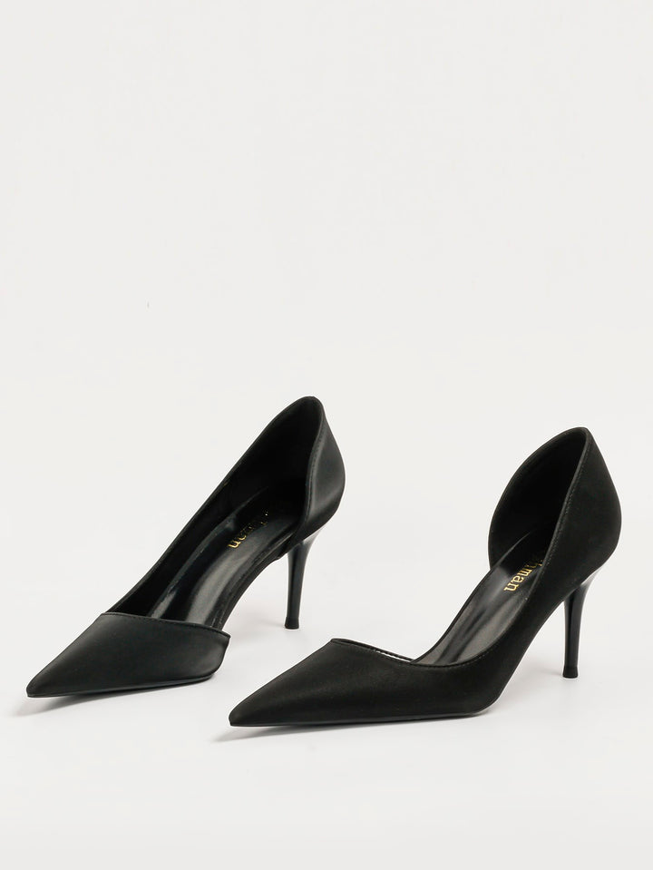 Pantofi cu toc SHEIN, negru