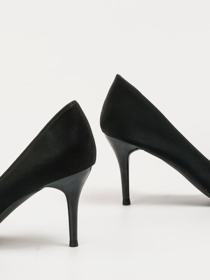 Pantofi cu toc SHEIN, negru
