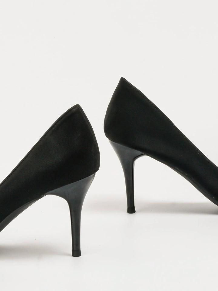 Pantofi cu toc SHEIN, negru