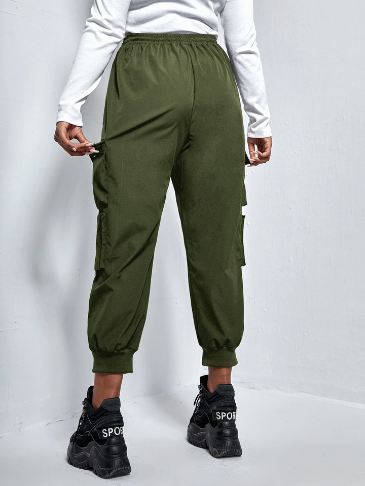Pantaloni SHEIN, verde