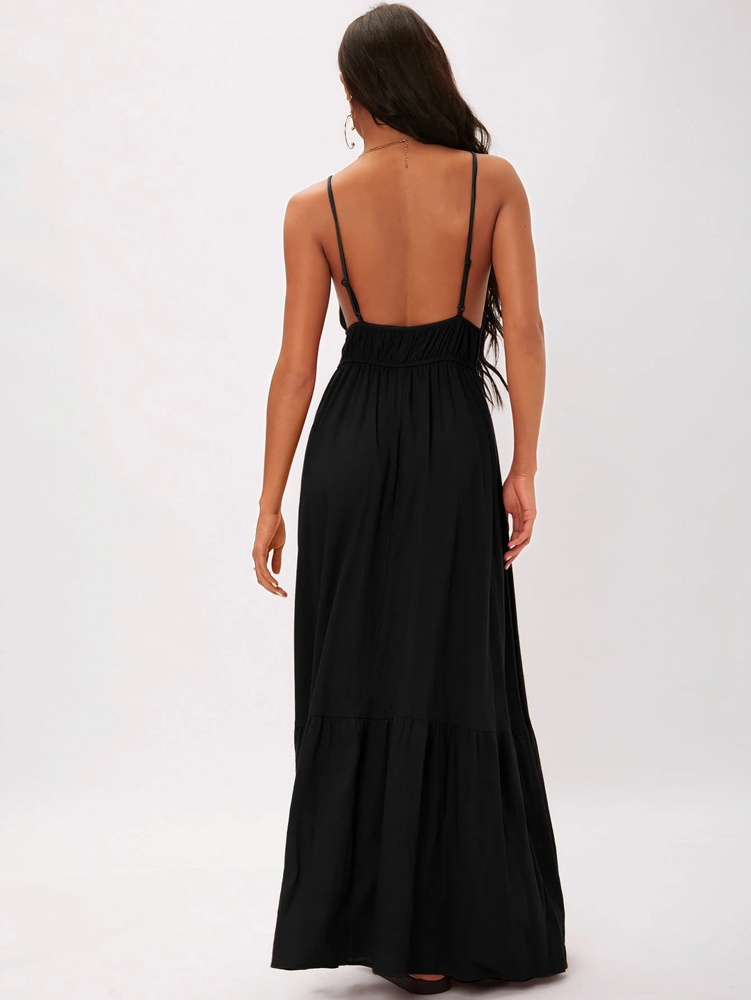 Rochie maxi SHEIN, negru
