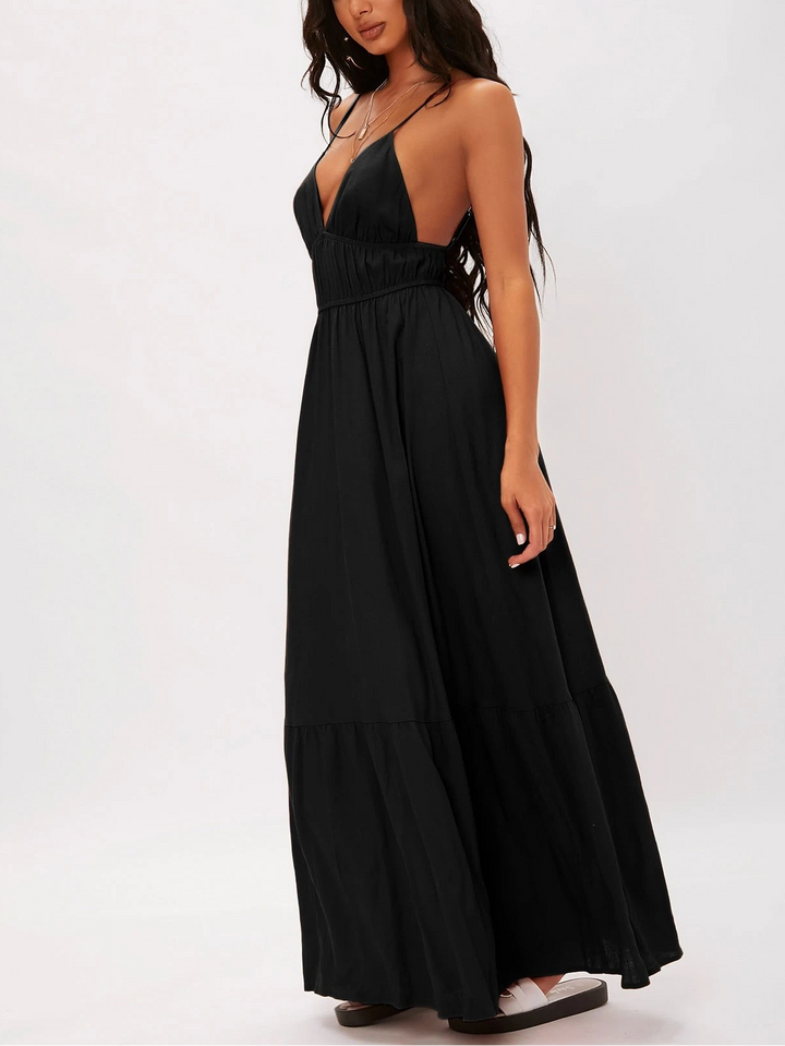 Rochie maxi SHEIN, negru