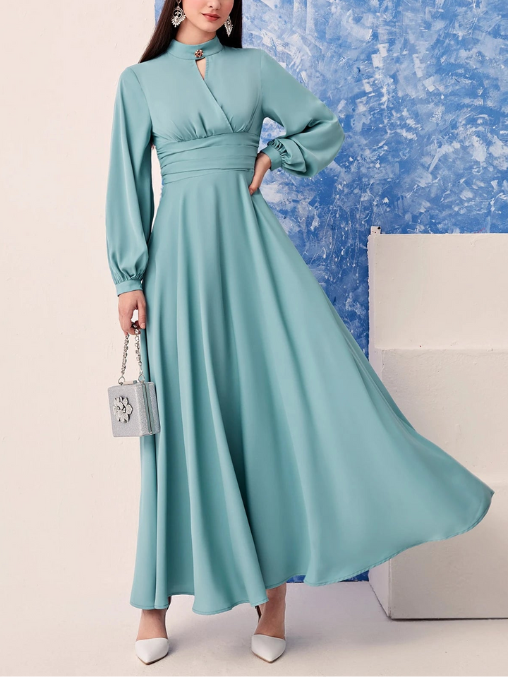 SHEIN maxi ruha, türkiz