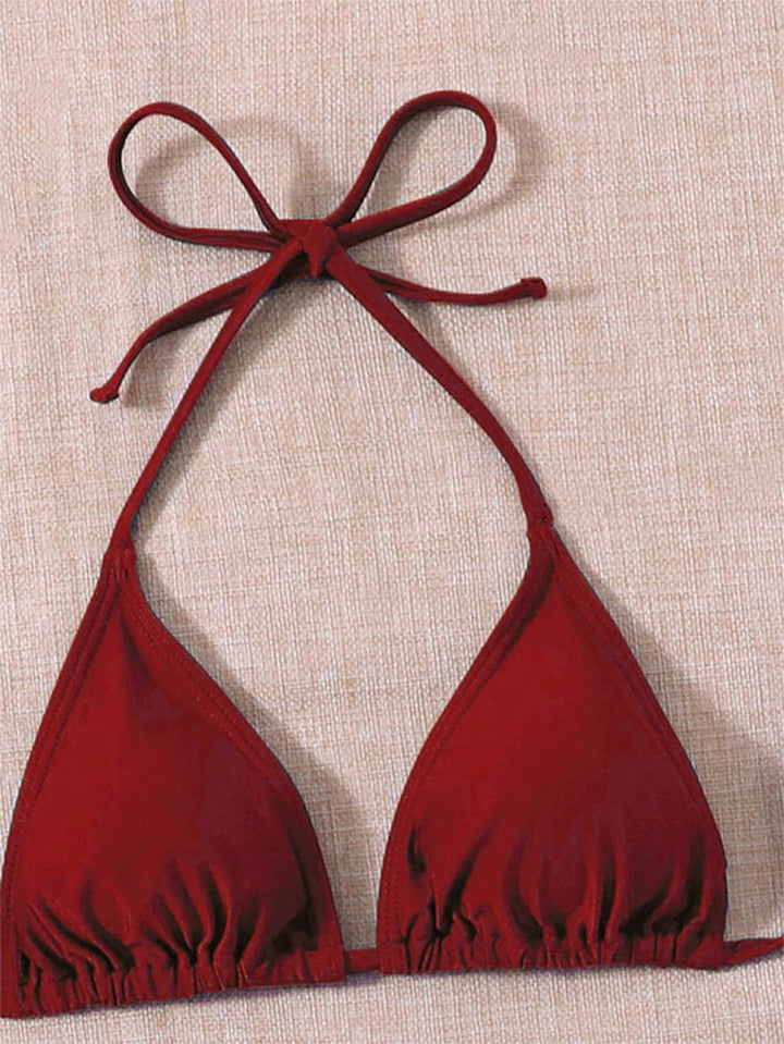 Set bikini SHEIN, vișiniu