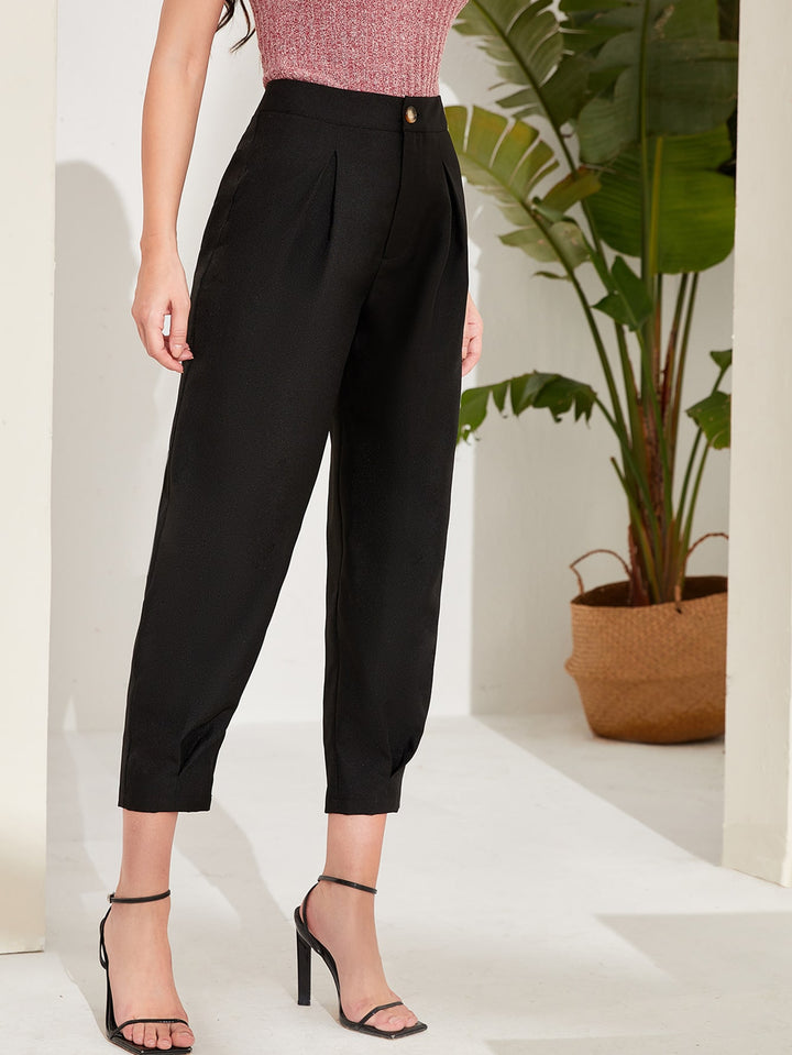 Pantaloni SHEIN, negru