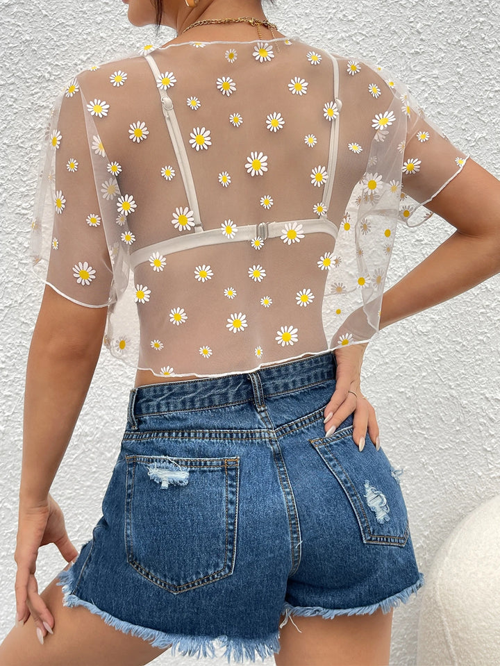 Top Shein, fehér