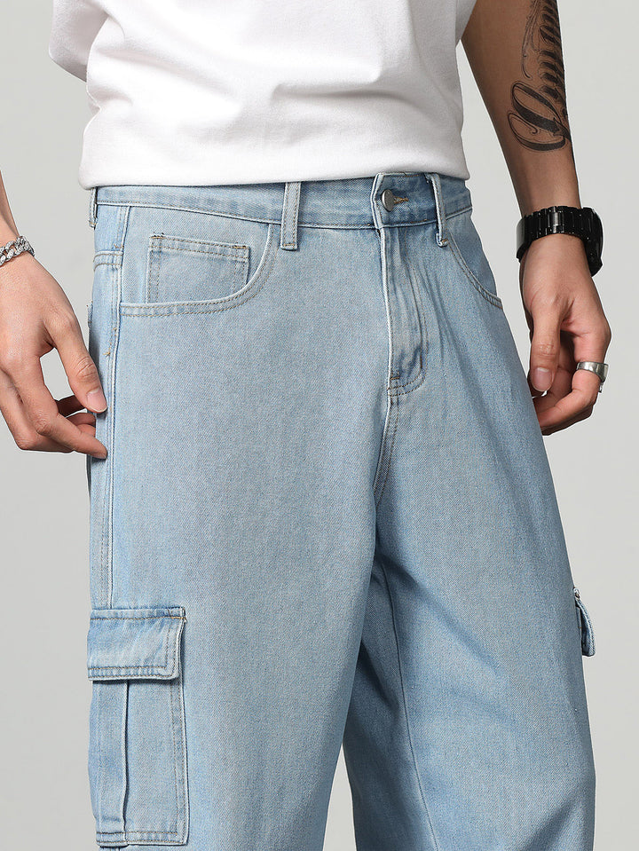 Jeans SHEIN, albastru