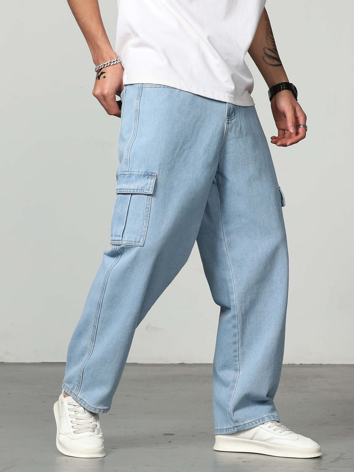Jeans SHEIN, albastru