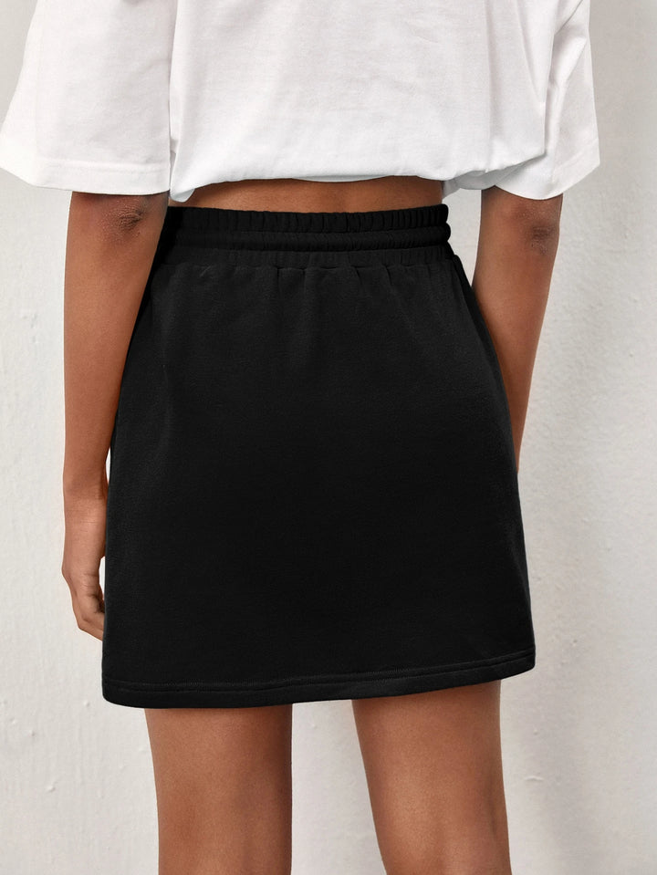 SHEIN mini szoknya, fekete