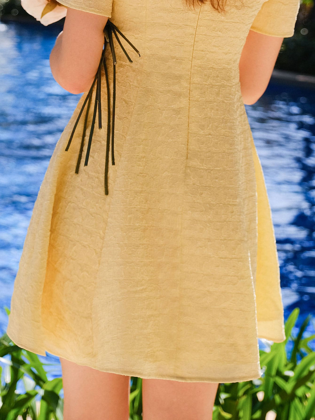 Rochie mini SHEIN, galben