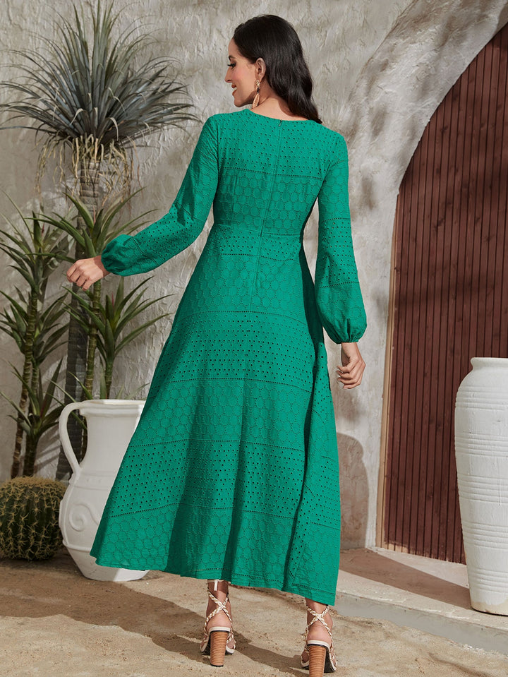 Rochie maxi SHEIN, verde