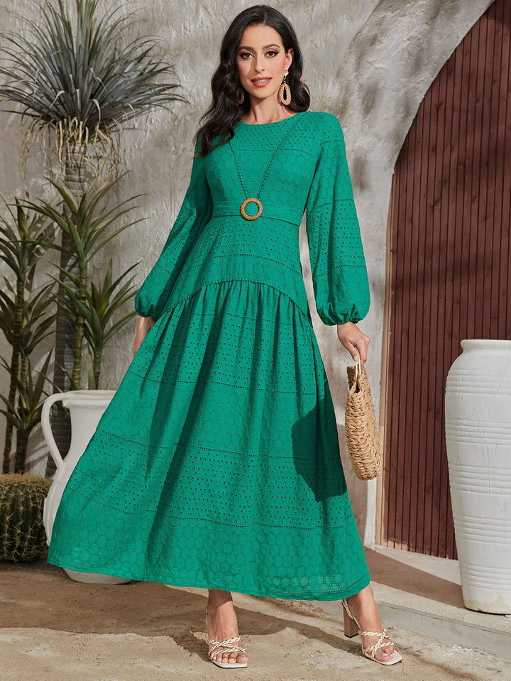 Rochie maxi SHEIN, verde