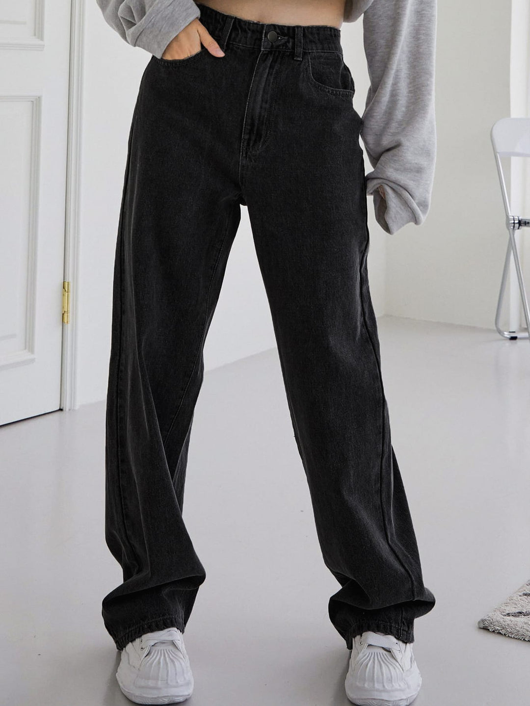 Jeans SHEIN, negru