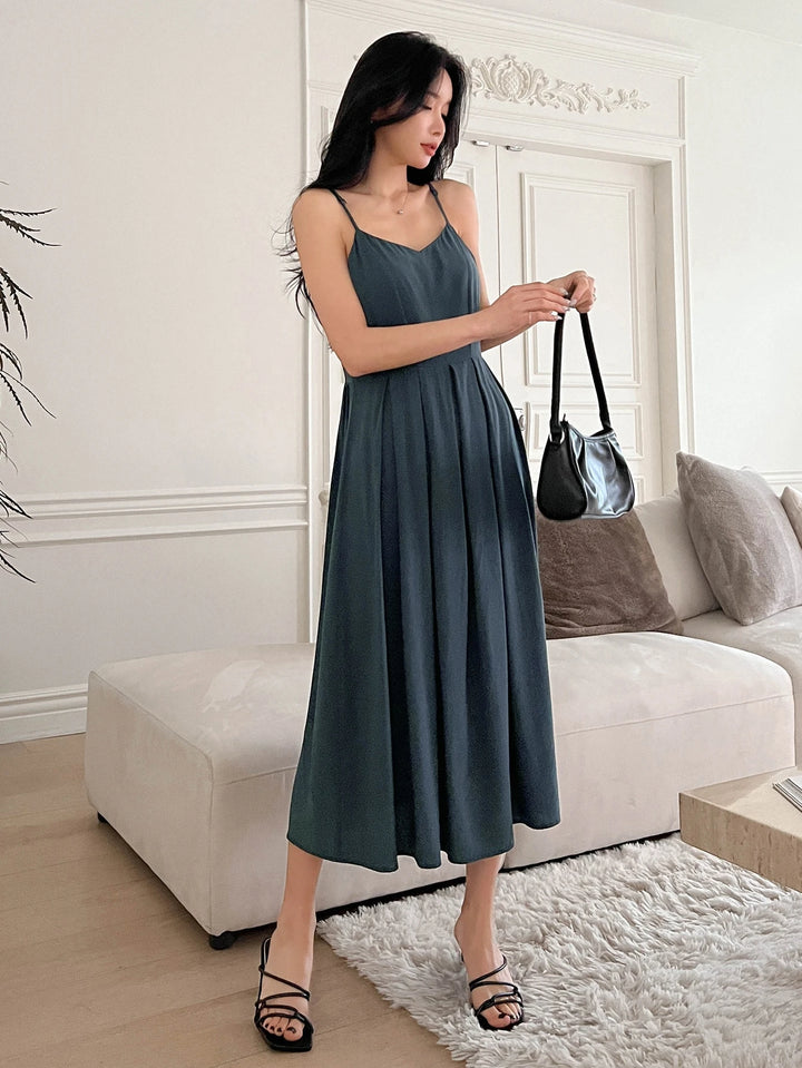 Rochie midi SHEIN, albastru