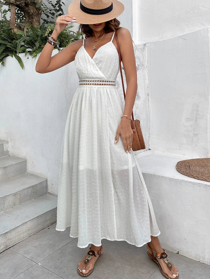 SHEIN maxi ruha, fehér