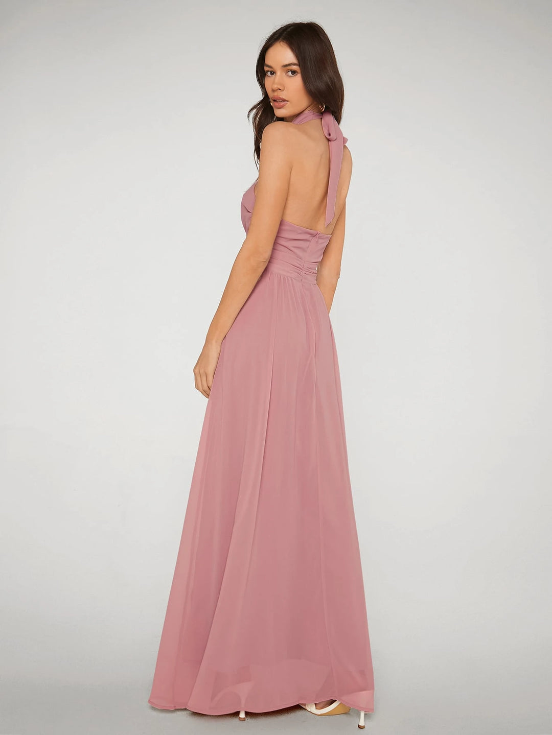 Rochie maxi SHEIN, roz