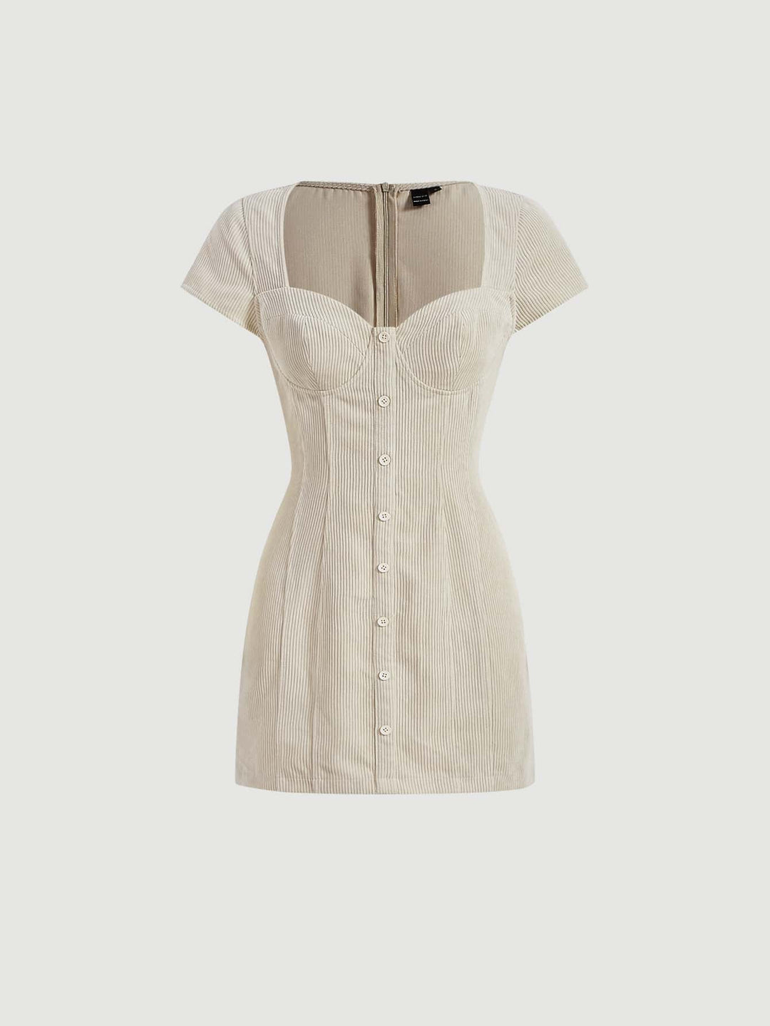 Rochie mini SHEIN, kaki