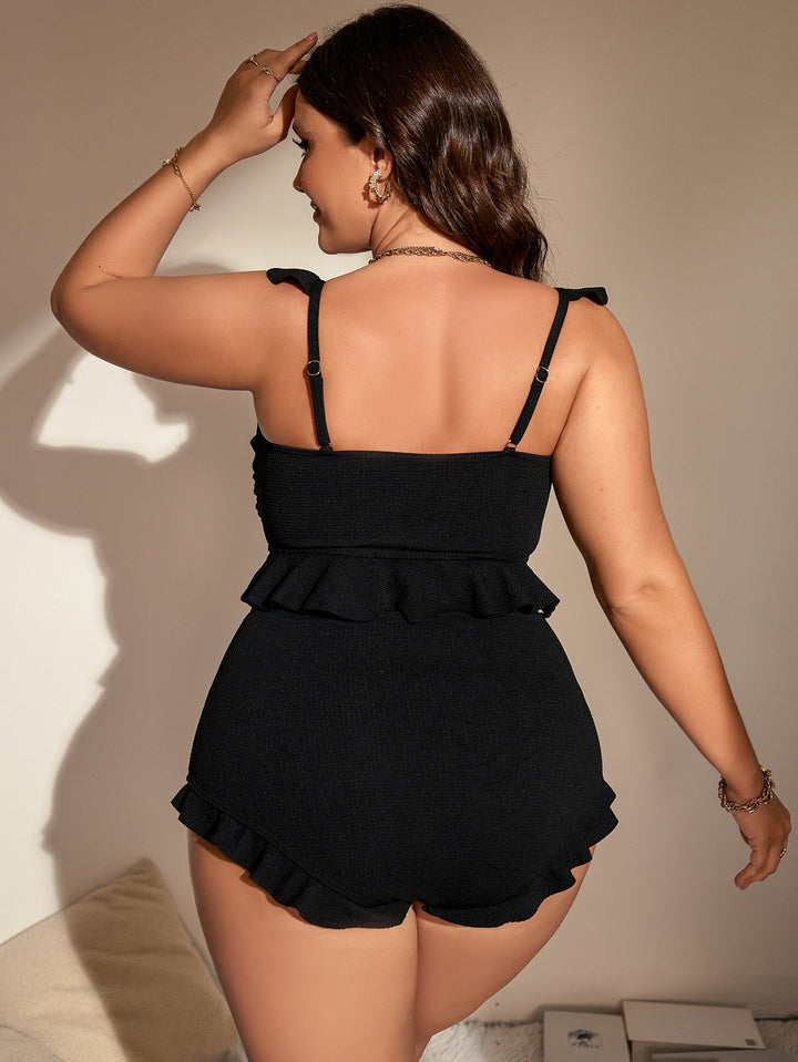 Set bikini de baie SHEIN, negru