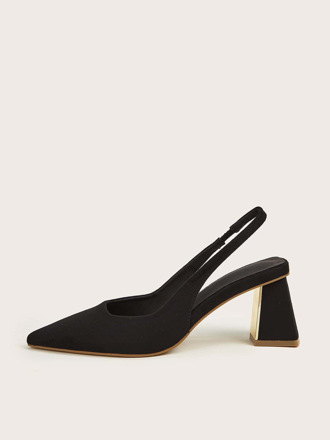 Pantofi cu toc SHEIN, negru