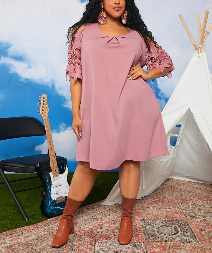 Rochie mini SHEIN, roz