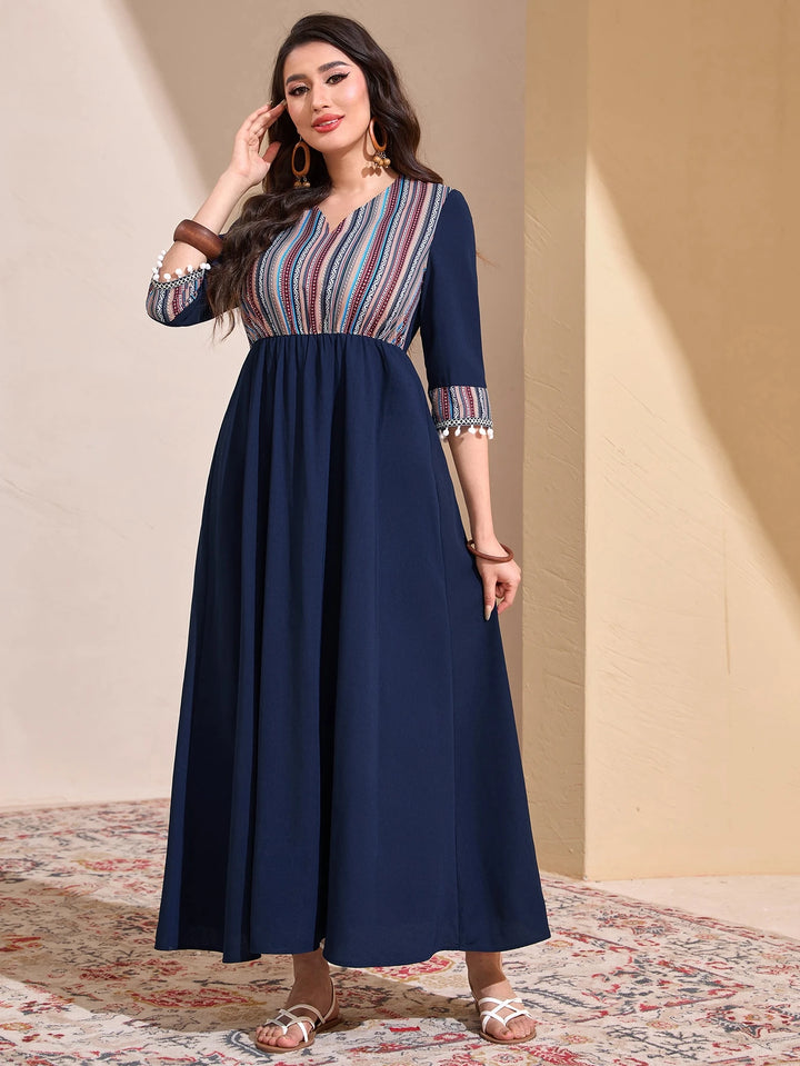 Rochie maxi SHEIN, mix culori
