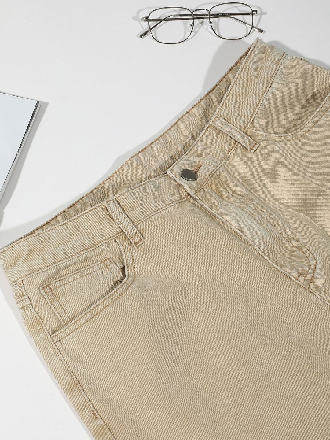 Jeans SHEIN, kaki