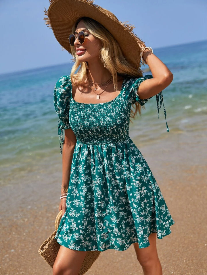 Rochie mini SHEIN, verde