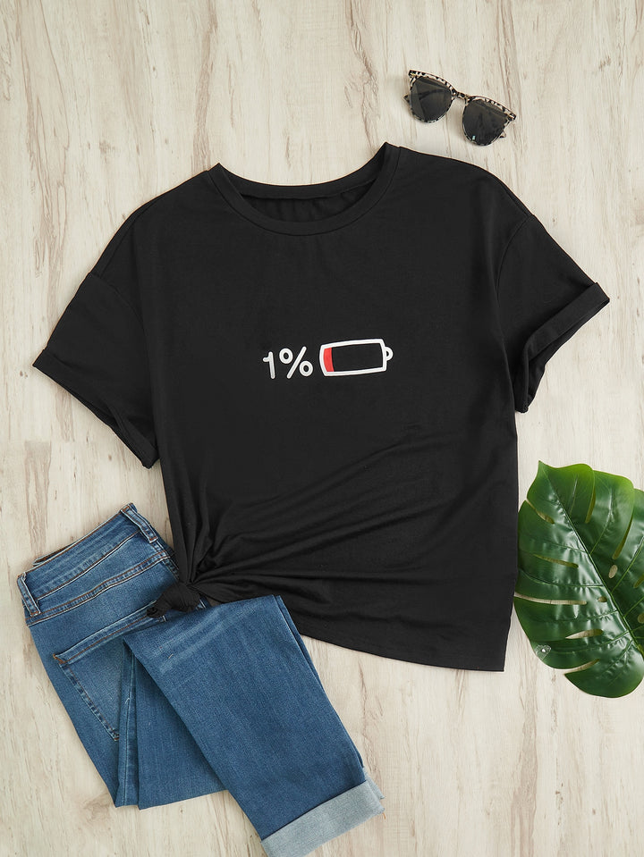 Tricou SHEIN, negru