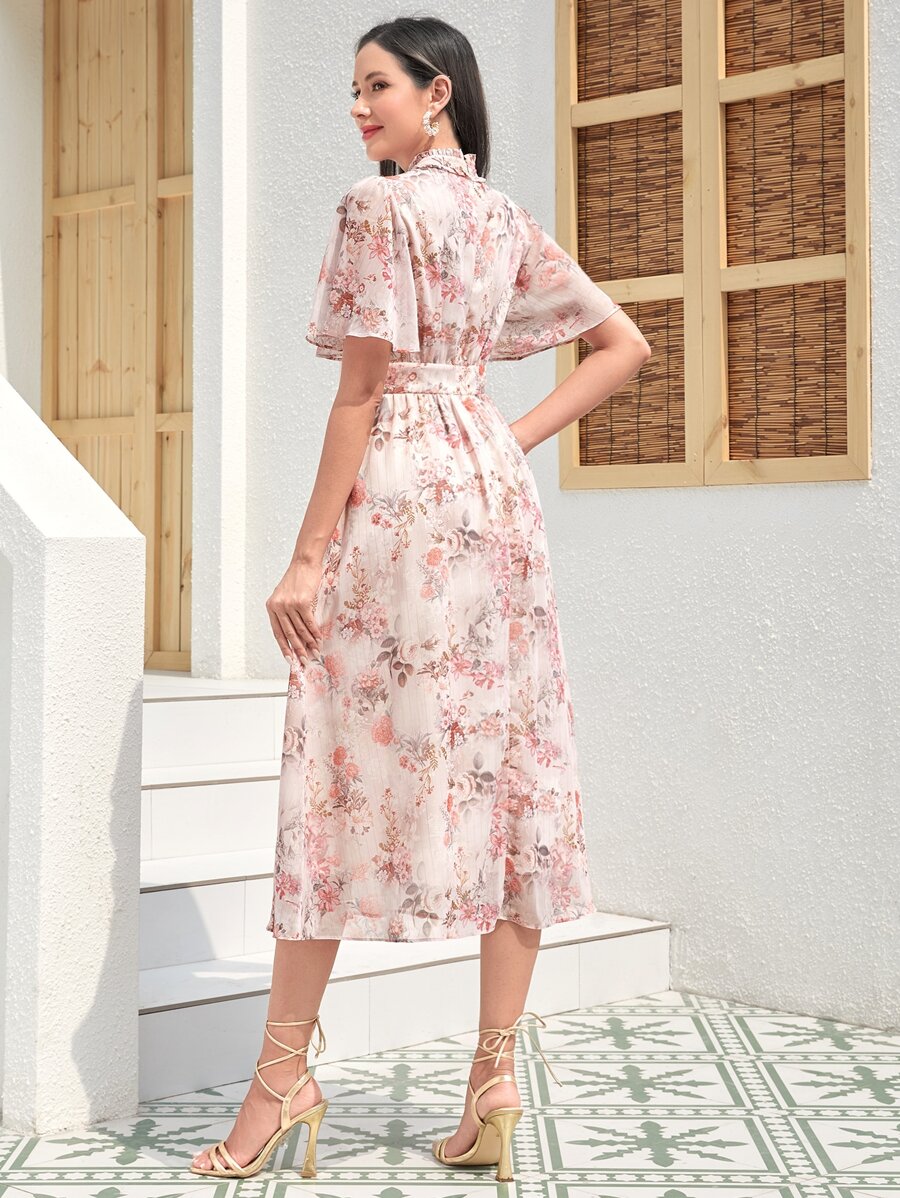 Rochie midi SHEIN, mix culori