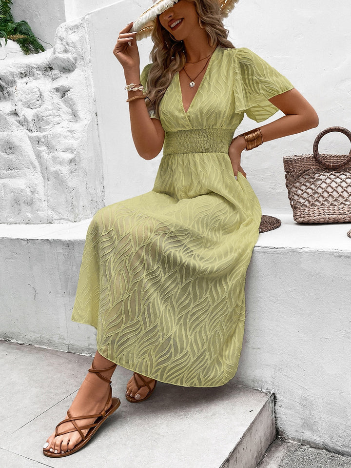 Rochie midi SHEIN, verde