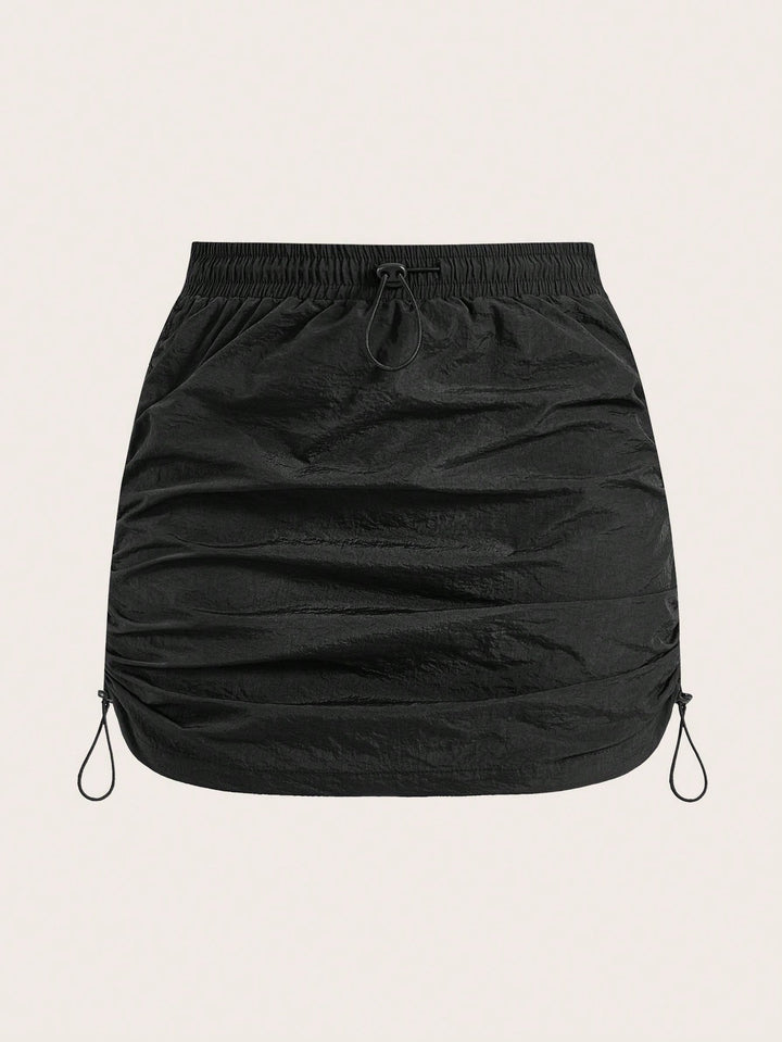 SHEIN miniszoknya, fekete