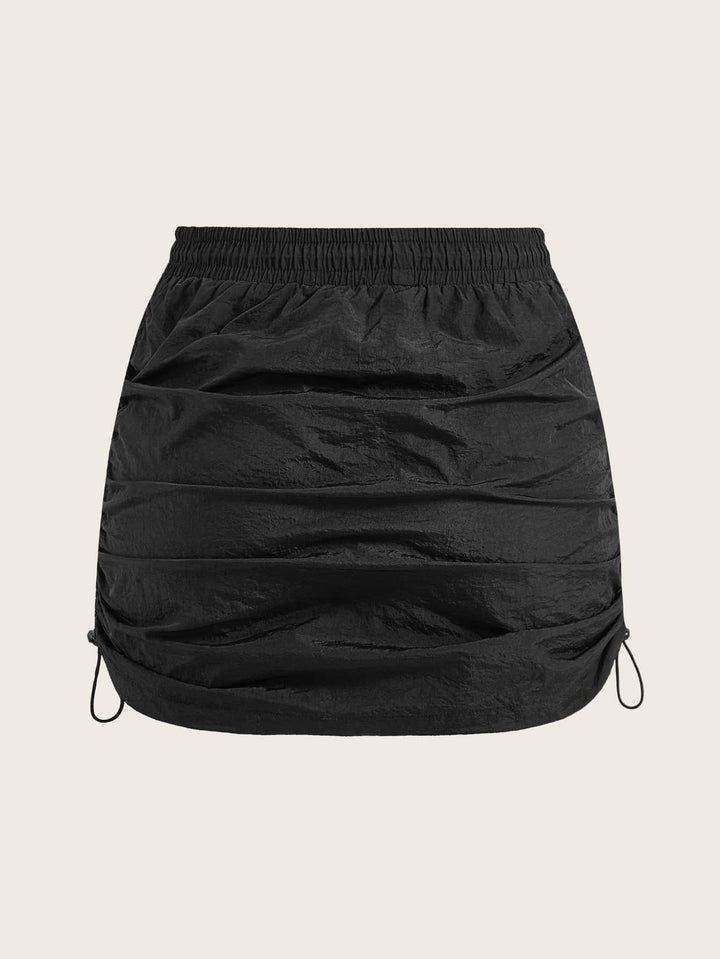 SHEIN miniszoknya, fekete
