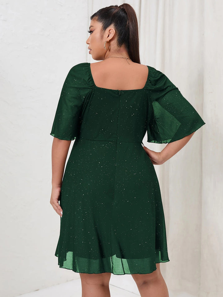 Rochie mini SHEIN, verde