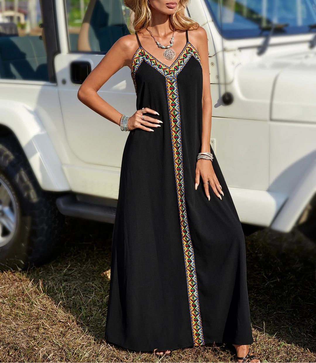 Rochie maxi Shein, negru