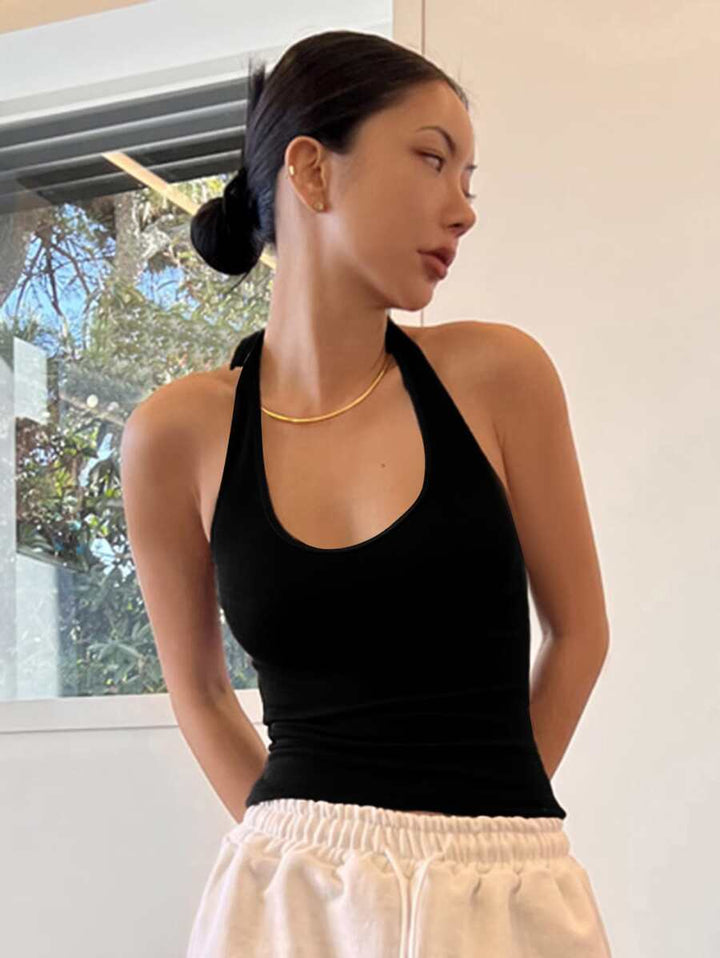 Top SHEIN, negru