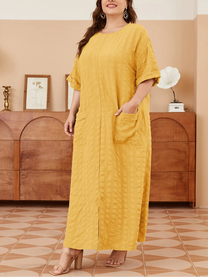 Rochie maxi SHEIN, galben