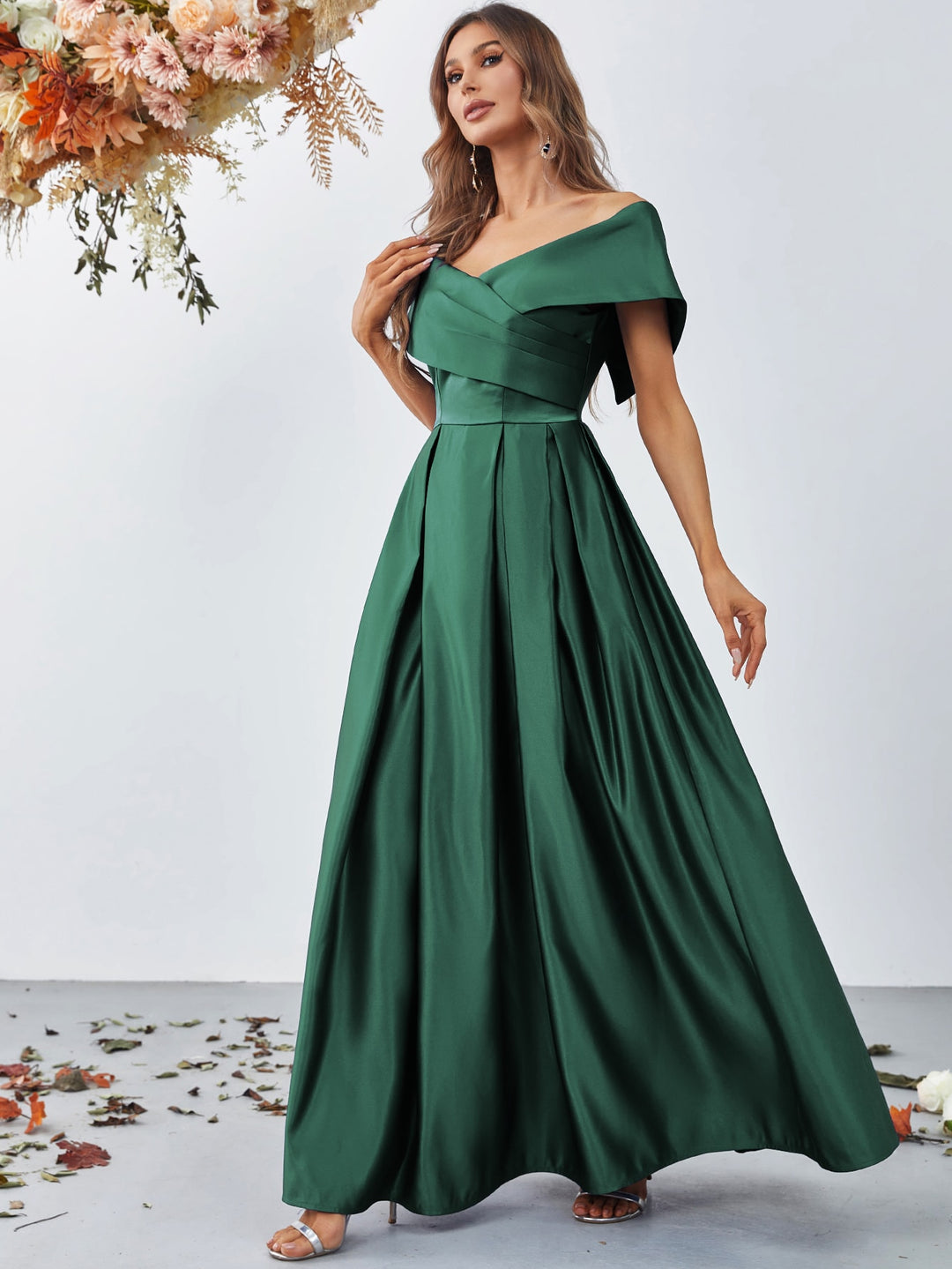 Rochie de ocazie SHEIN, verde