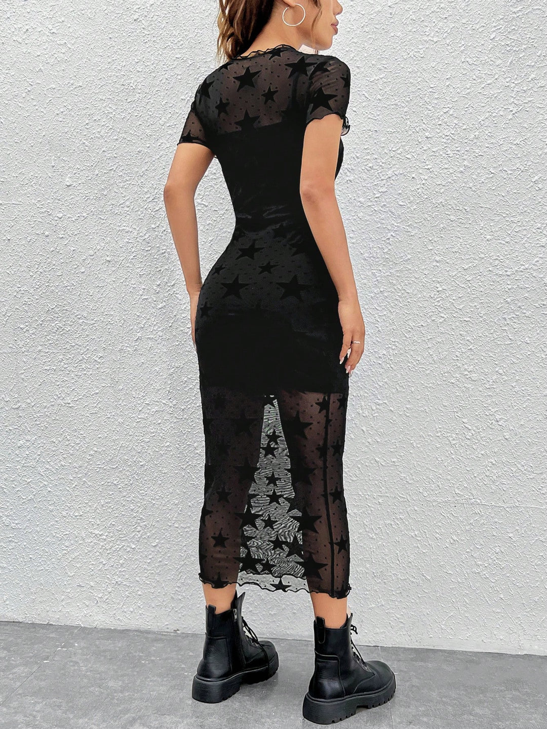 Rochie maxi SHEIN, negru