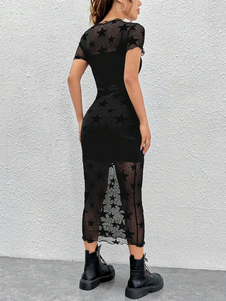 Rochie maxi SHEIN, negru