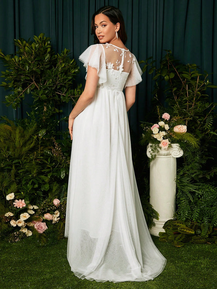 SHEIN Maxi Dress, White