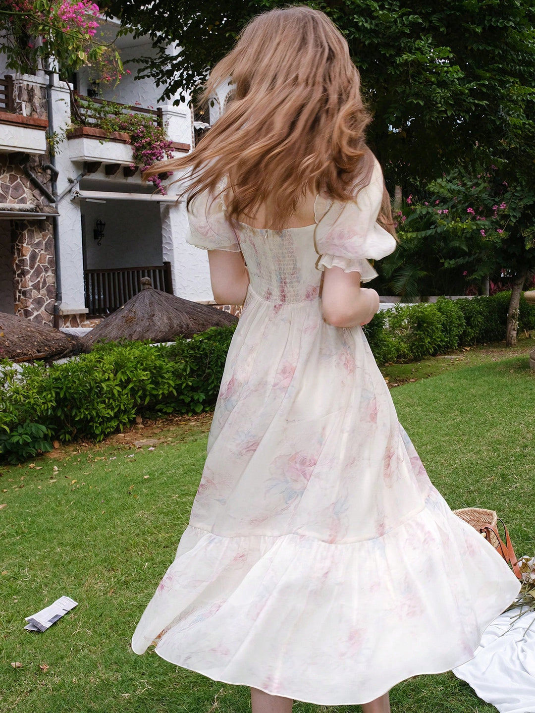 Rochie maxi SHEIN, roz