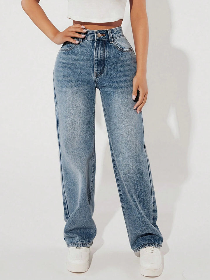 Jeans SHEIN, albastru